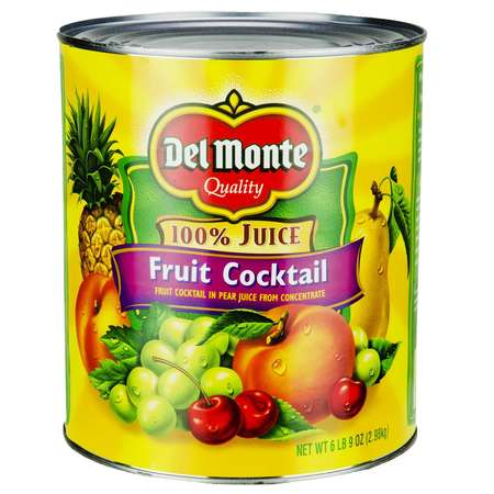 DEL MONTE Del Monte In Juice Fruit Cocktail #10 Can, PK6 2001651